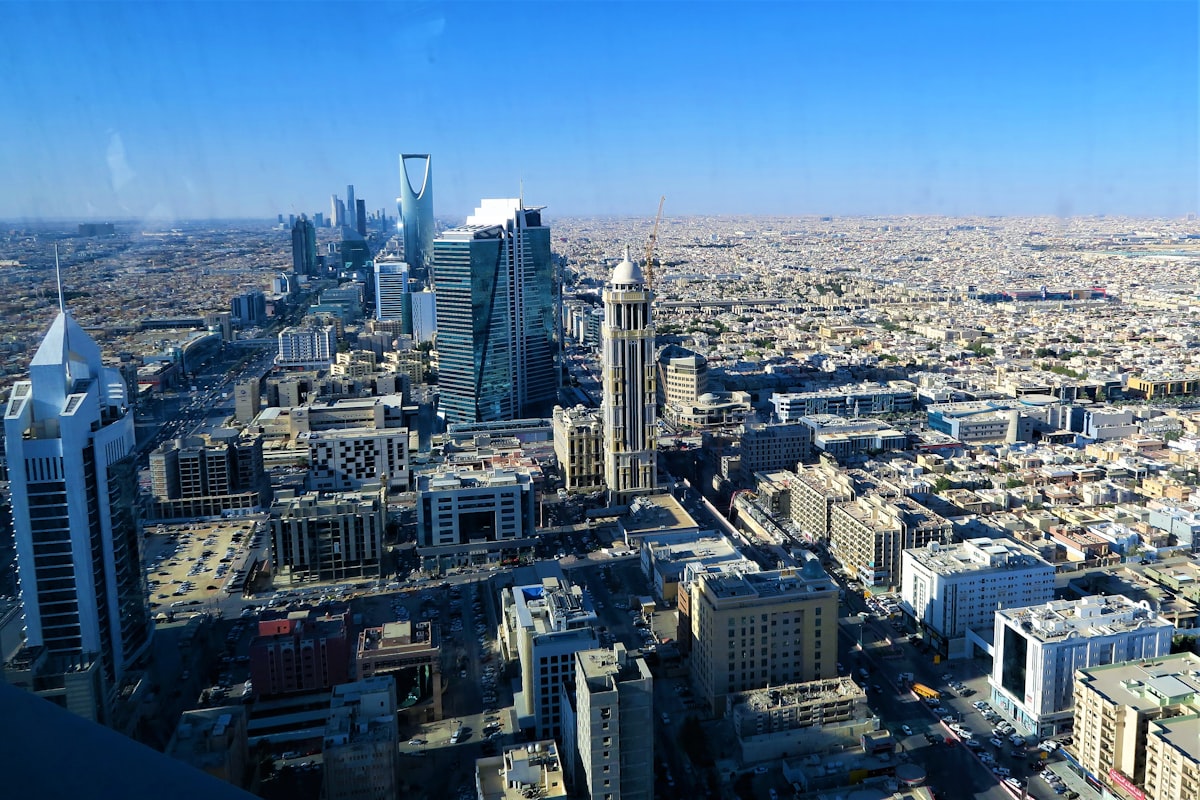 Riyadh skyline — Subl Al-Takamul territory